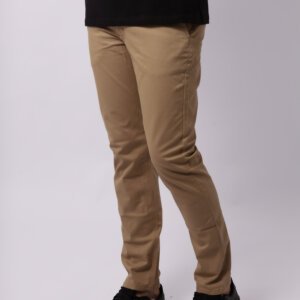 Calça Slim Elementar - Caqui