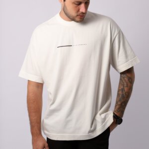 Camiseta Oversized Instinto - Off White