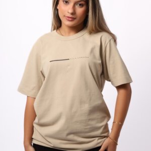 Camiseta Regular Instinto - Areia