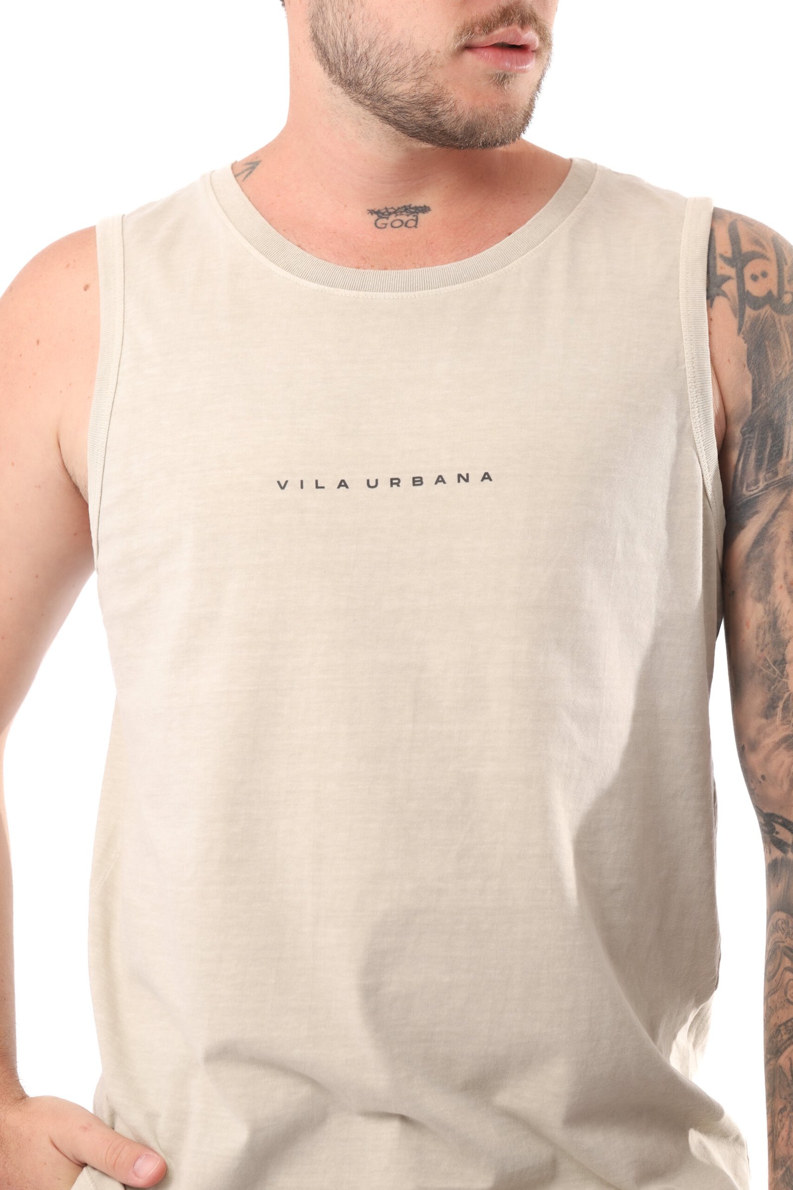 Regata Casual Essência - Argila - Imagem 2