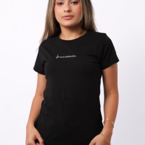 Baby Look Essência - Preto