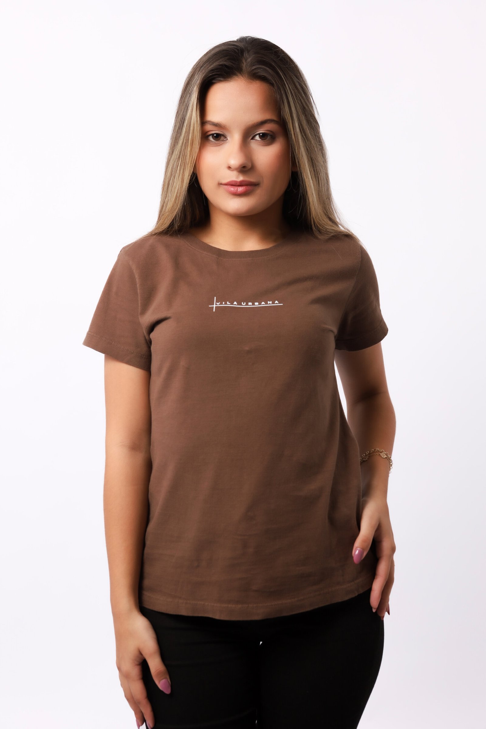 Baby Look Essência - Café