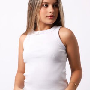 Regata Canelada - Branco