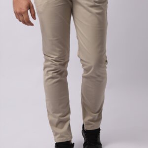 Calça Slim Elementar - Areia